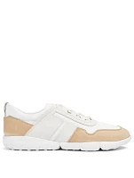Nubuck And High-Tech Fabric Sneakers
