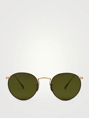 Mandel Round Sunglasses