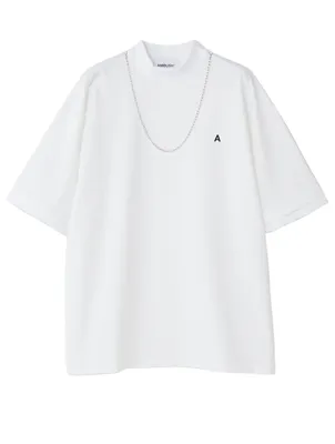 Cotton T-Shirt With Chain