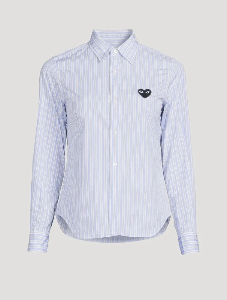 Cotton Shirt Striped Print