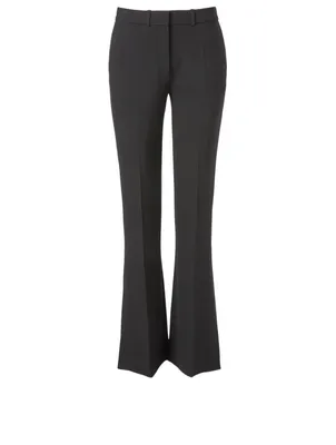 Victoria Tuxedo Pants With Split Hem