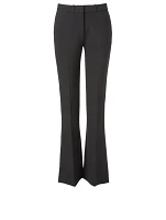Victoria Tuxedo Pants With Split Hem