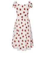 Mariette Midi Dress Floral Print