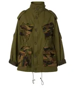 Surplus Cotton Jacket Camo Print