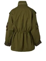 Surplus Cotton Jacket Camo Print