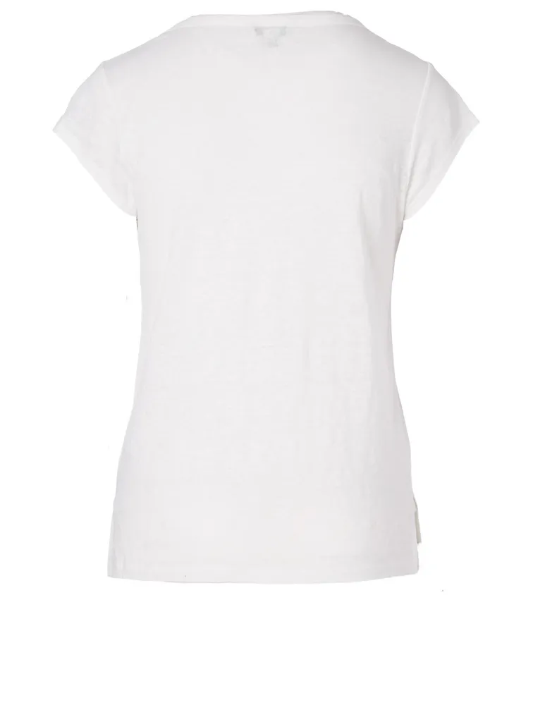 Evalina Linen T-Shirt