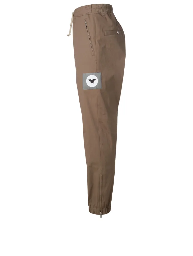 Skull Cotton Track Pants