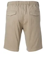 Cotton Stretch Bermuda Shorts