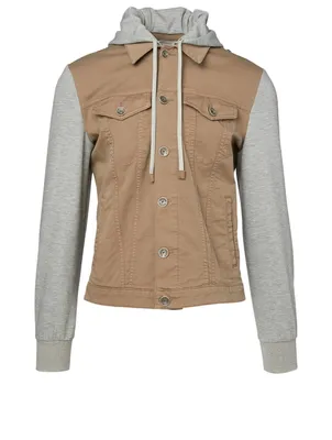 Jersey Denim Jacket
