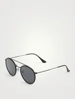 RB3647N Round Double Bridge Sunglasses