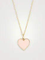 14K Gold Heart Necklace