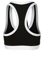 Logo Racerback Sports Bra