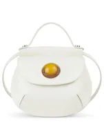 Cyclops Leather Top Handle Bag