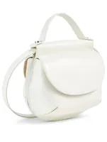 Cyclops Leather Top Handle Bag