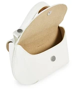 Cyclops Leather Top Handle Bag
