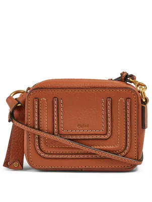 Mini Marcie Leather Crossbody Bag