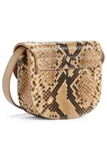 Small Kaia YSL Monogram Python Crossbody Bag