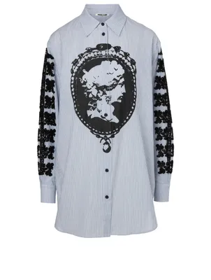 Cameo Shirt Striped Print