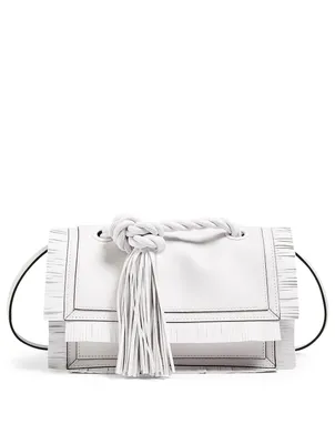 Small The Rope Leather Clutch Bag