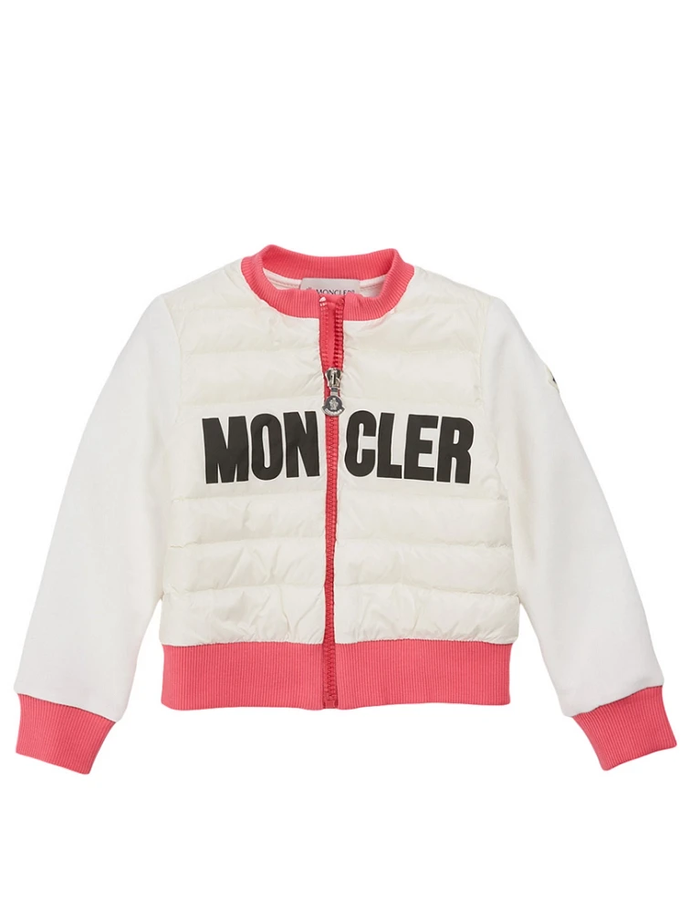 Puffer Jacket With Logo