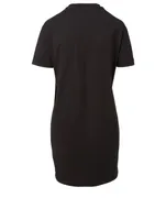 Waves Cotton T-Shirt Dress