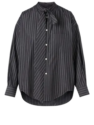 New Swing Shirt Striped Print