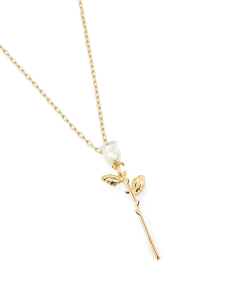 Rose Charm Necklace