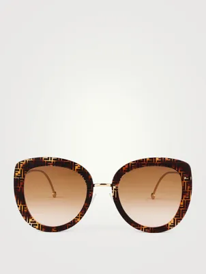 F Is Fendi Cat Eye Sunglasses