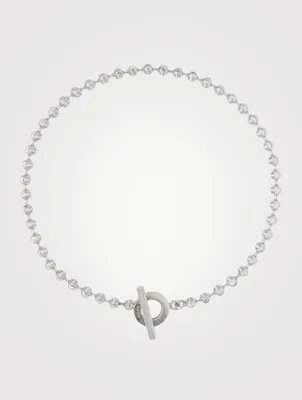 Sterling Silver Boule Chain Necklace