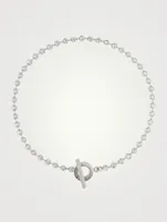 Sterling Silver Boule Chain Necklace