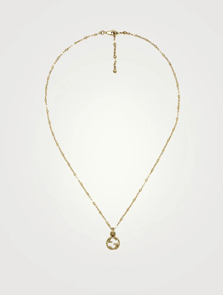 18K Gold Necklace With Interlocking G