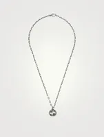 Silver Necklace With Interlocking G