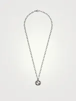 Silver Necklace With Interlocking G