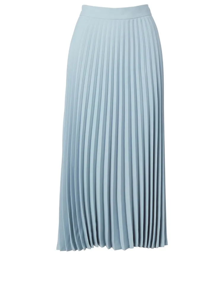 Pleated Midi Skirt