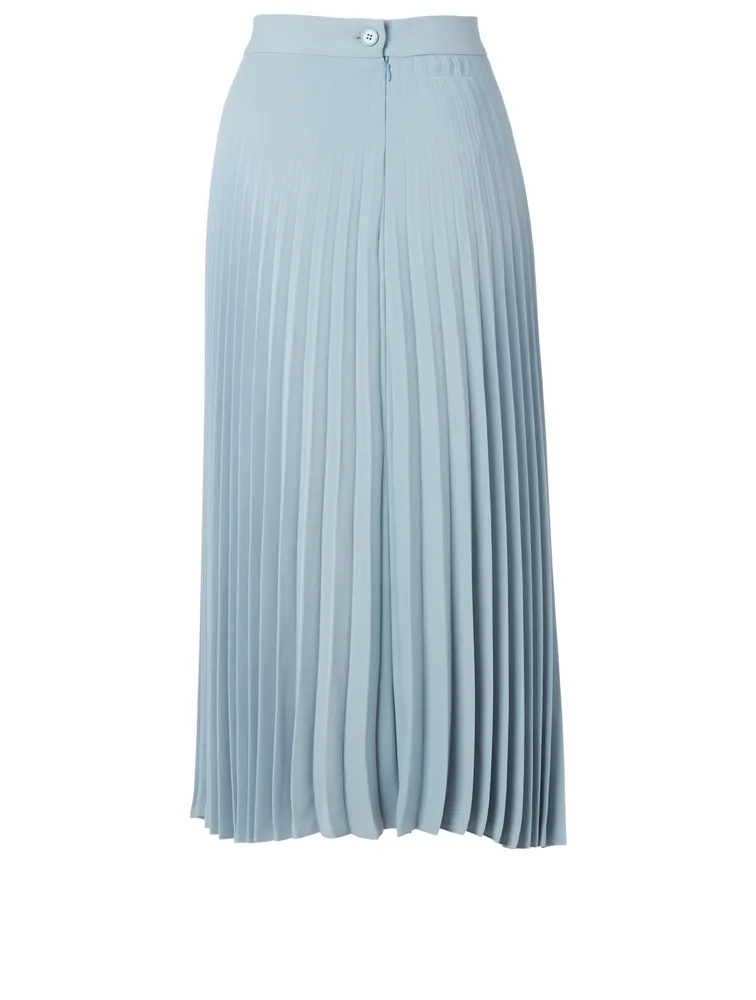 Pleated Midi Skirt