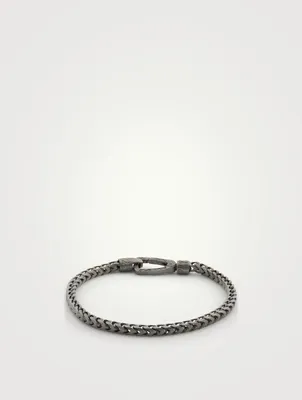 Ulysses Oxidized Silver Bracelet