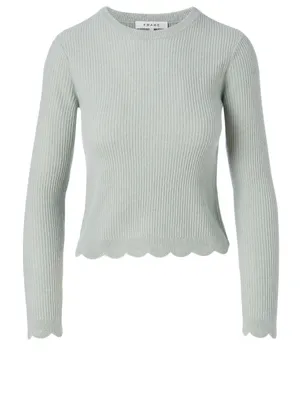 Cashmere Long-Sleeve Top