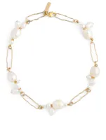 Formation Necklace With Pearls