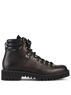 VLTN Leather Hiking Boots