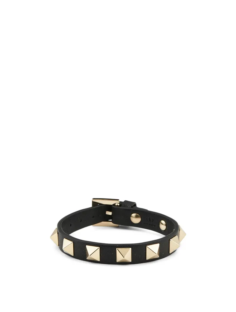 Rockstud Leather Bracelet