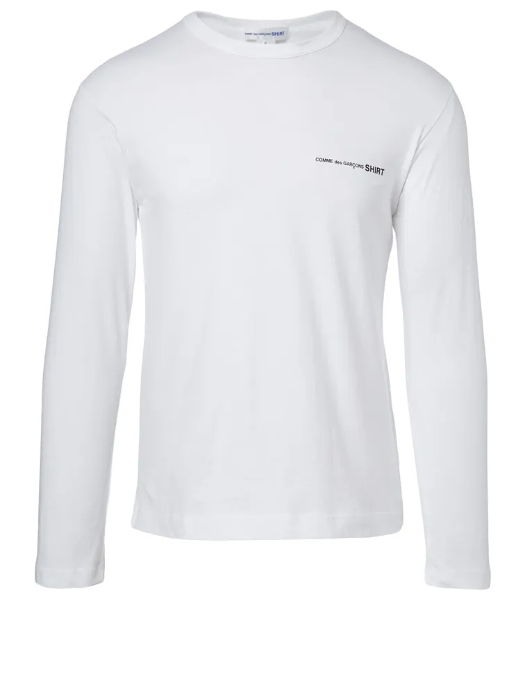 Cotton Long-Sleeve T-Shirt With Logo