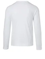 Cotton Long-Sleeve T-Shirt With Logo