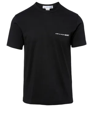 Cotton T-Shirt With Logo