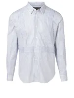 Cotton Shirt Striped Print