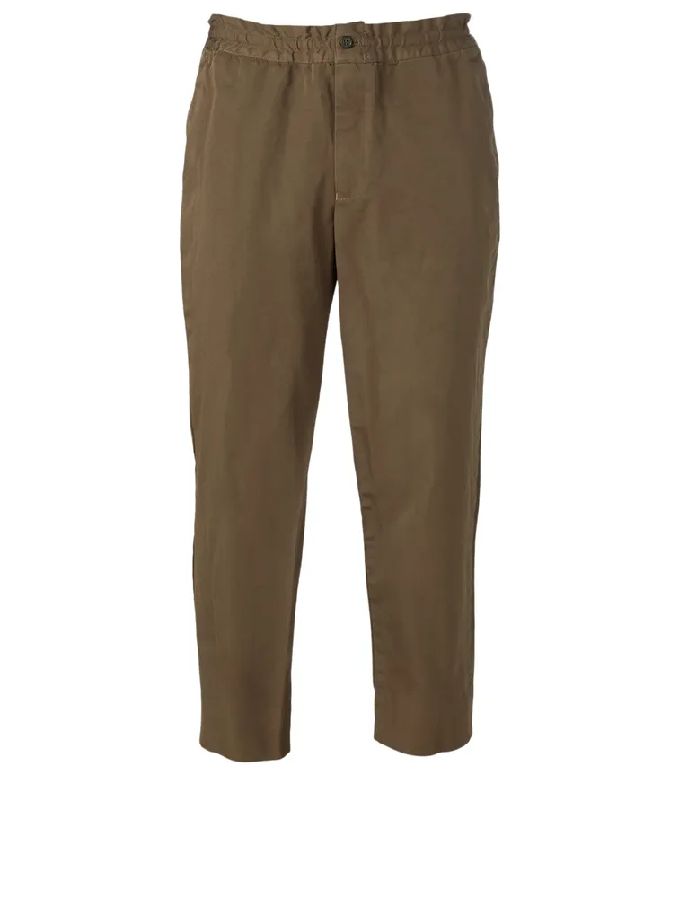 Elastic-Waist Pants