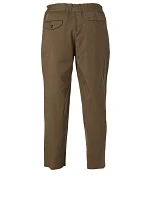Elastic-Waist Pants