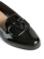 VLOGO Patent Leather Loafers