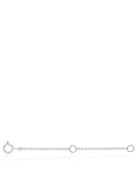 14K White Gold Chain Extender
