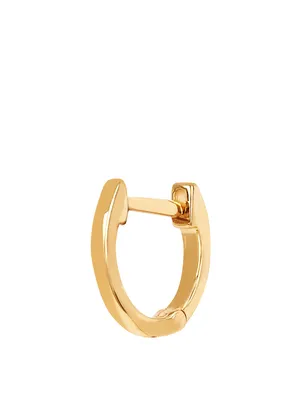 Mini 14K Gold Huggie Hoop Earring