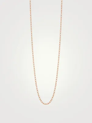 32-Inch 18K Rose Gold Necklace